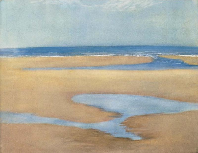 William Stott of Oldham Returning Tide oil painting image